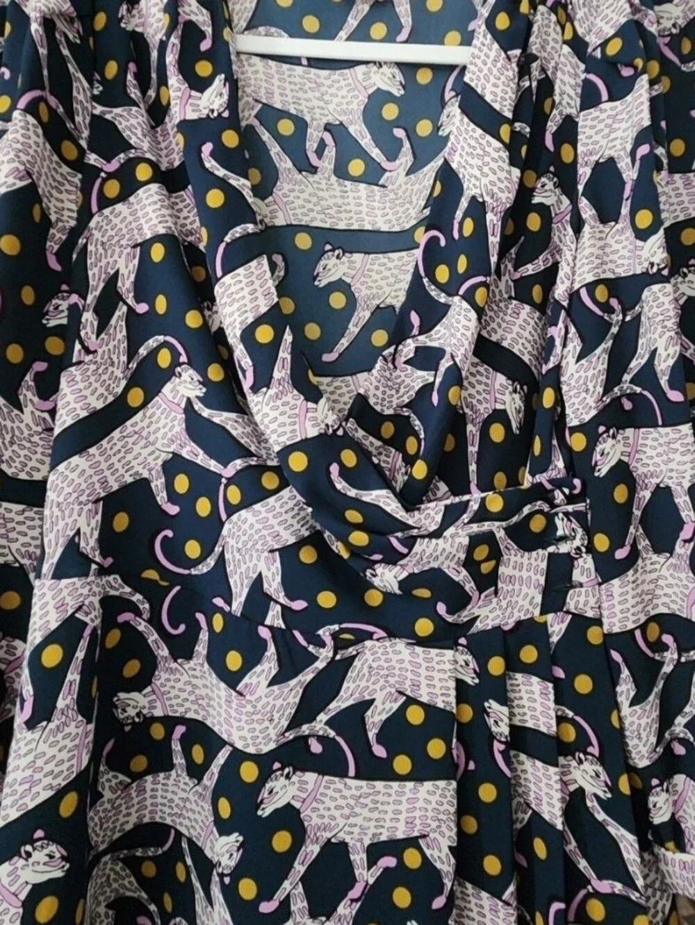 Kate Spade Panther Blouse. Size S